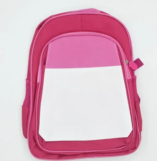 Big Size Custom Sublimation Blanks School Bags Children Primary School Backpacks Kids Book Bag For DIY Kids Children Gifts