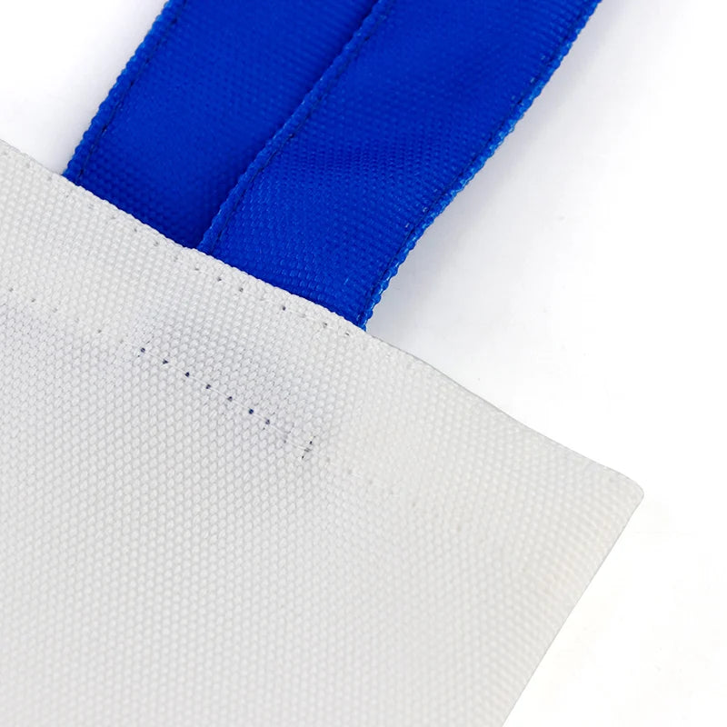10pcs/lot Sublimation Blank Canvas Bag For Sublimation INK Printing Transfer by Flat Heat Press 6colors Choice FREE SHIPPING