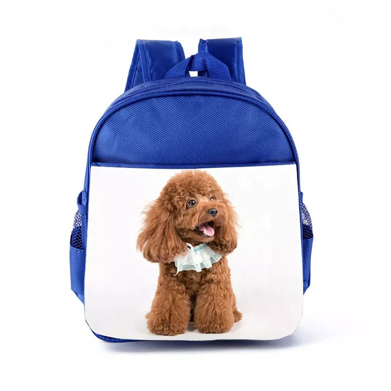 Custom Sublimation Blanks School Bags Children Primary School Backpacks Kids Book Bag For DIY Kids Children Gifts