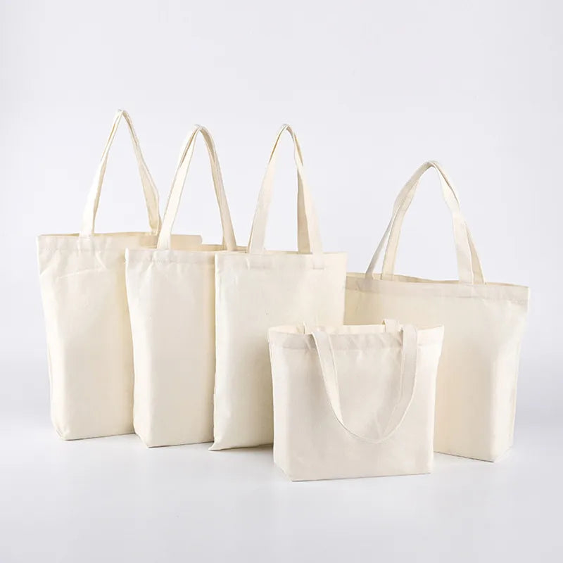 10pcs/lot Blank Sublimation Bags Shopping Bags Textile Fabric canvas bag for Dye ink Transfer Printing DIY Craft