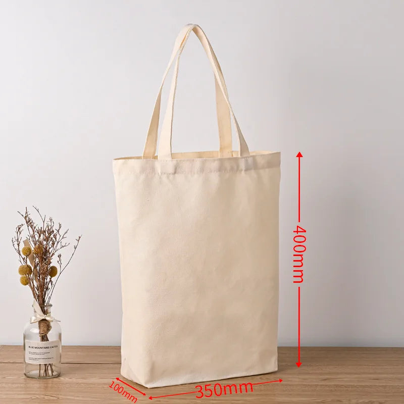 10pcs/lot Blank Sublimation Bags Shopping Bags Textile Fabric canvas bag for Dye ink Transfer Printing DIY Craft