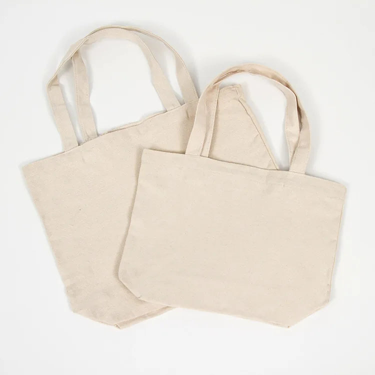 10pcs/lot Blank Sublimation Bags Shopping Bags Textile Fabric canvas bag for Dye ink Transfer Printing DIY Craft
