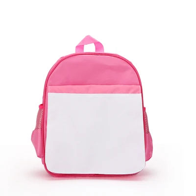 Custom Sublimation Blanks School Bags Children Primary School Backpacks Kids Book Bag For DIY Kids Children Gifts